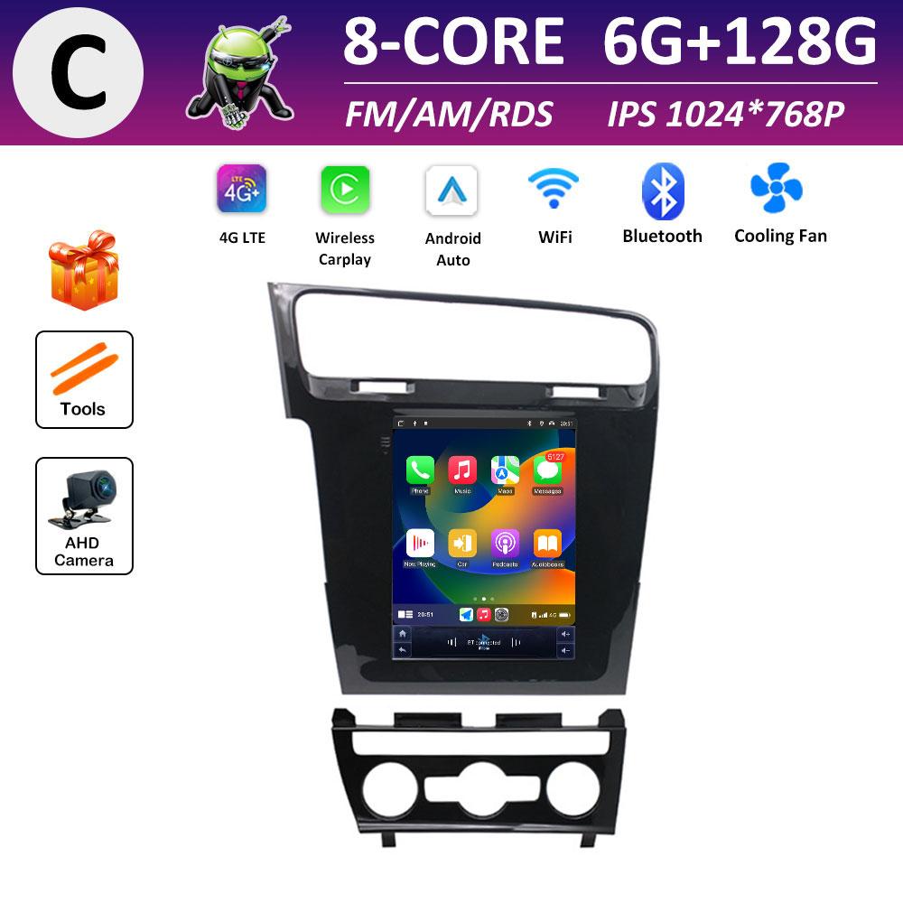 DSP Stereo Wireless Carplay for Volkswagen Golf 7 2014 2015 2016 2017 - 2018 Car Multimedia Video Radio Player Accessories WIFI