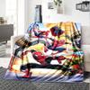 Spiderman Web Warriors Flannel Blanket Super Soft Warm Cozy Blanket For Sofa Bed Office Travel Allseason Home Decor Gift