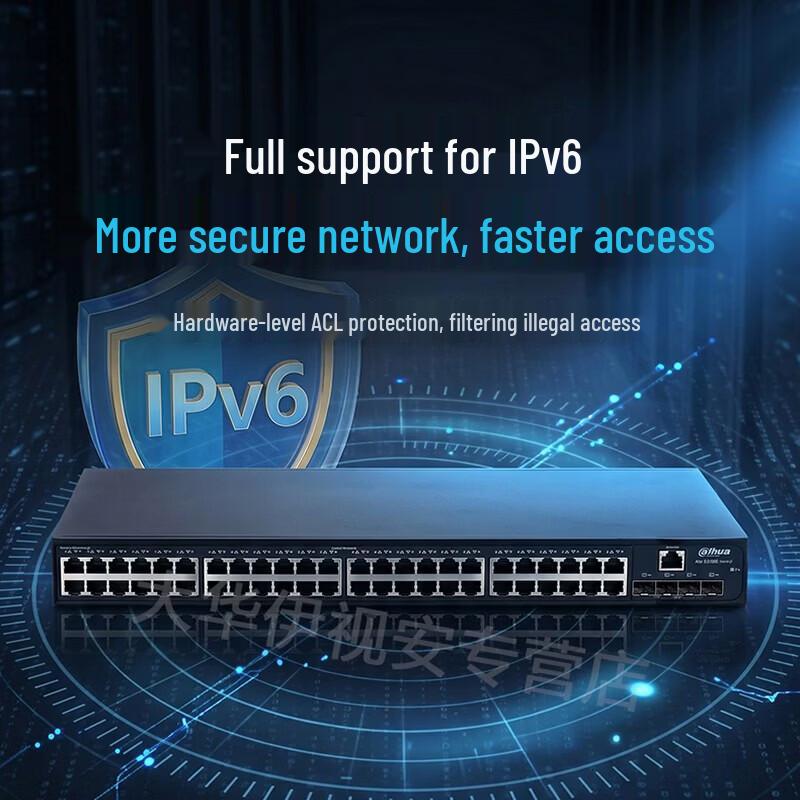 Dahua DH-AS6900C-24GF4XF Enterprise Managed Gigabit Switch with 10G Uplink CN Plug (adapter Included)