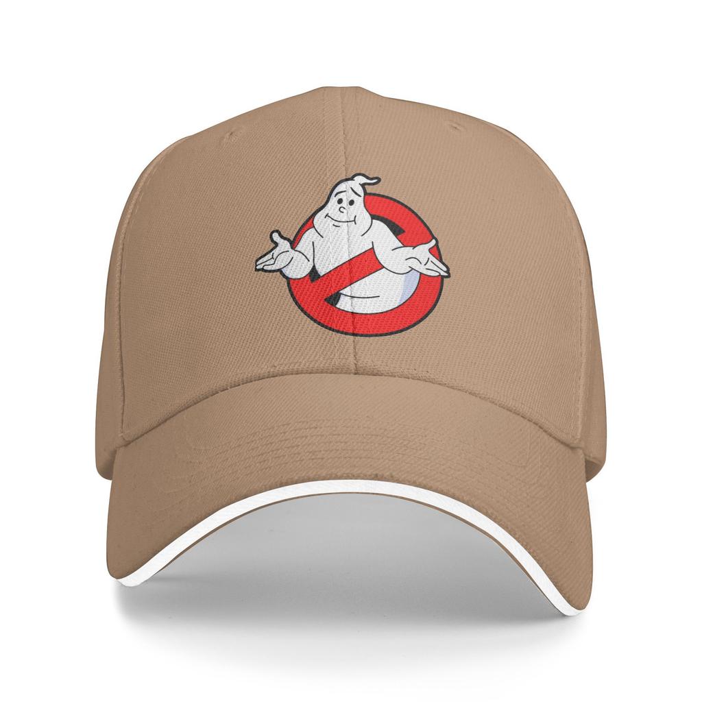Cute Ghostbusters Logo   Shrug Sun Baseball Cap Spring Men Print Trucker Hat Breathable Streetwear Outdoor Sports Baseball Caps