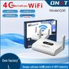 4G Router with WIFI6, SIM Card Slot, Single Network Port, Hotspot Sharing, and Foldable Antenna for Australia and UK
