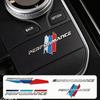 3 Adet M Performance Araba 3D Metal Sticker İç Dekorasyon Aksesuarları BMW G80 G06 G07 G42 G14 G15 G16 F82 F20 F21 F83 M2 M3 M4 pd2 İçin
