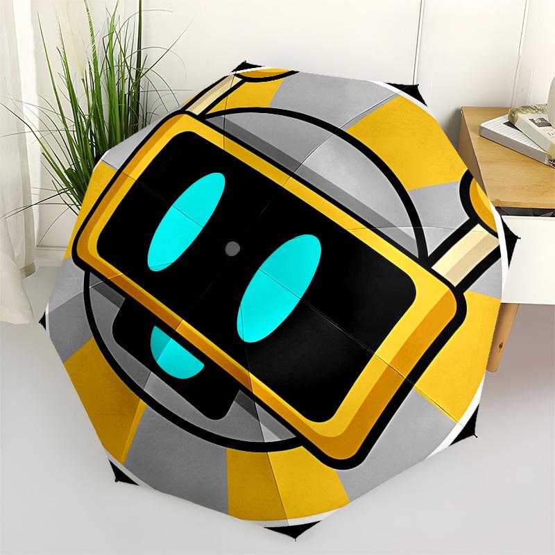

Robot Head Automatic Opening and Closing, 8 rib Structure Portable Umbrella, Suitable for Men and Women in All Seasons Perfect Gift for Hol