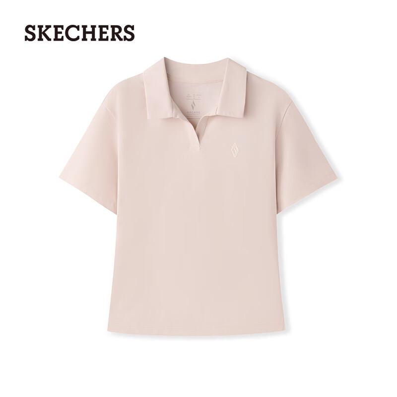Skechers Women's Moisture-Wicking Short-Sleeve Polo Shirt L226W099