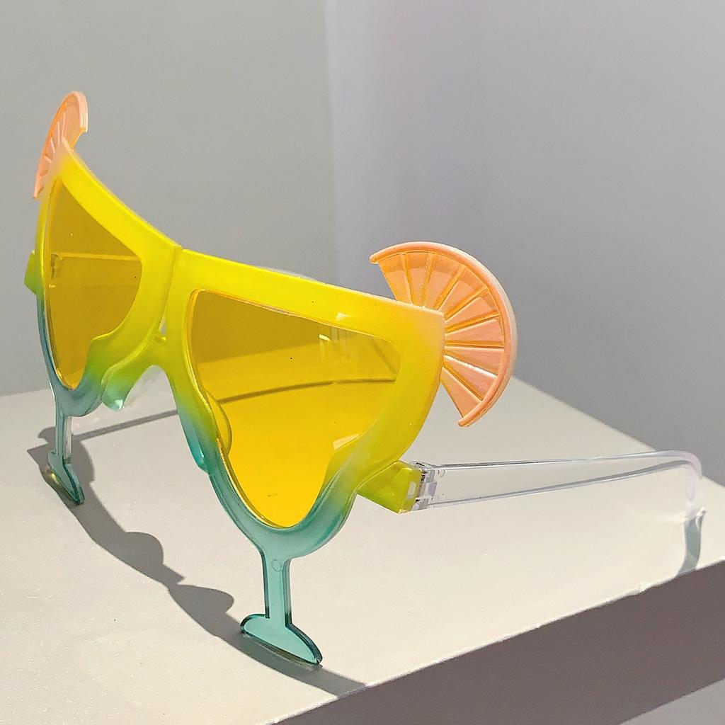 KAMMPT Fun Hawaiian Party Shades Tropical Fancy Eyewear Summer Beach Photo Props Crazy Glasses for Adults