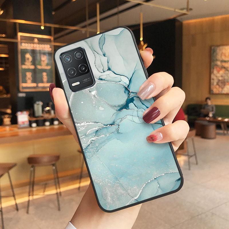 Marble Phone Case for OPPO Realme GT 2 Pro X2 Pro XT C25S 8 7 6 Pro 6i Realme GT Master C3 C21 C21Y C11 X3 SuperZoom
