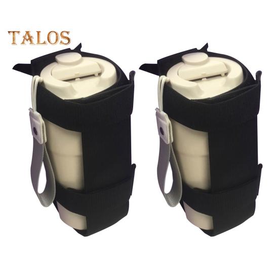 1/2-częściowy uchwyt na butelkę z wodą do torby Bogg, bezpieczne połączenie paska, regulowany, wytrzymały stojak z nylonu, trzymaj butelki pod ręką dzięki stojakowi na organizer do torby