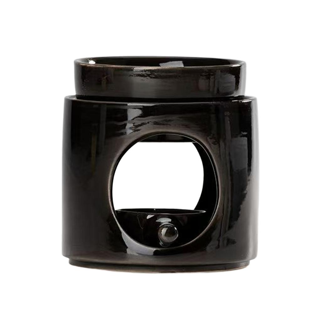 Split Ceramic Aromatherapy Furnace Incense Essence Furnace Essential Oil Furnace Candle Lamp Furnace Cylinder Split Aromatherapy
