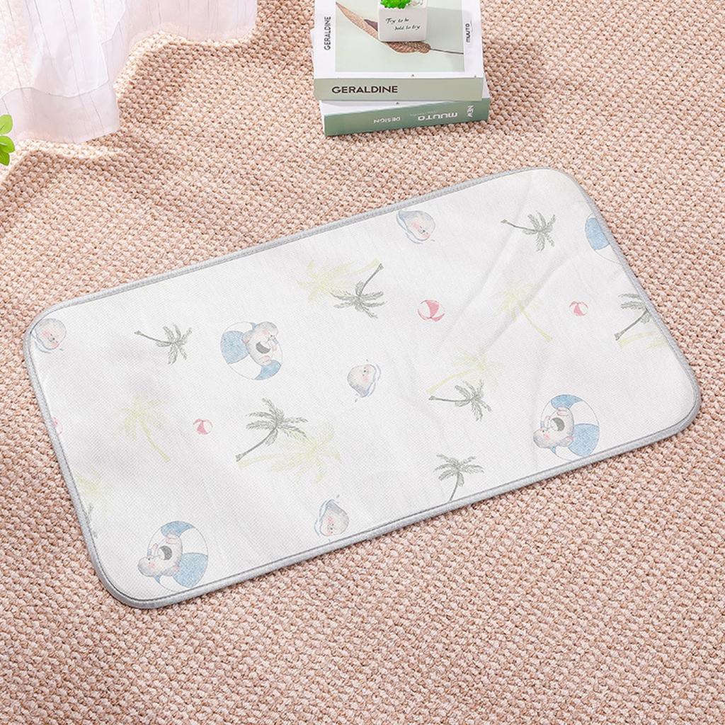 Pet Ice Silk Mat Summer Latex Pad for Dogs Cats Sleeping Bed
