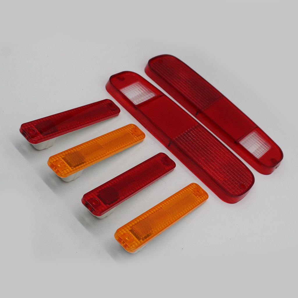 Car Portable Taillight Truck Side FendersKit Indicator Lamp Durable Fit for F-150 F150 F250 Econoline High Transmittance