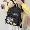 Schoolbag Schoolbag Female College Student Backpack Girl Versatile Commuter New Bow Junior High School Backpack