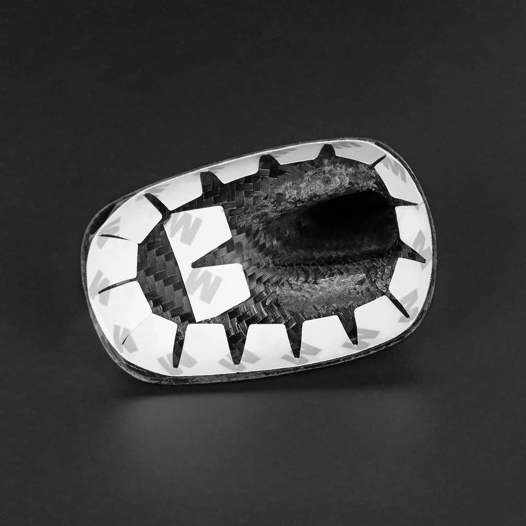 AIRSPEED Volkswagen Accessories Real Hard Carbon Fiber Car Shark Fin Antenna Cover Decoration Cover