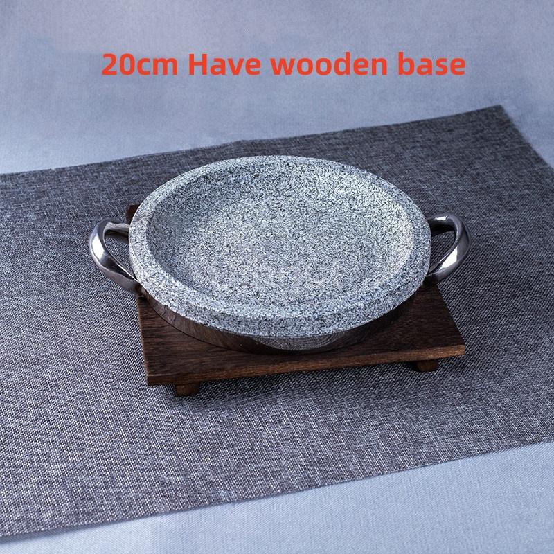 Korean Style Natural Stone Pot tray