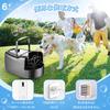 Electric Bubble Machine, Automatic Bubble Maker, USB or External Power Supply, Suitable for Outdoors, Picnics, Parties, Weddings, etc. (Black)