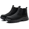 Safety Shoes Men's Work Steel Toe Indestructible Protective Shoes Puncture-Proof Security Footwear Work Boots Waterproof Boots
