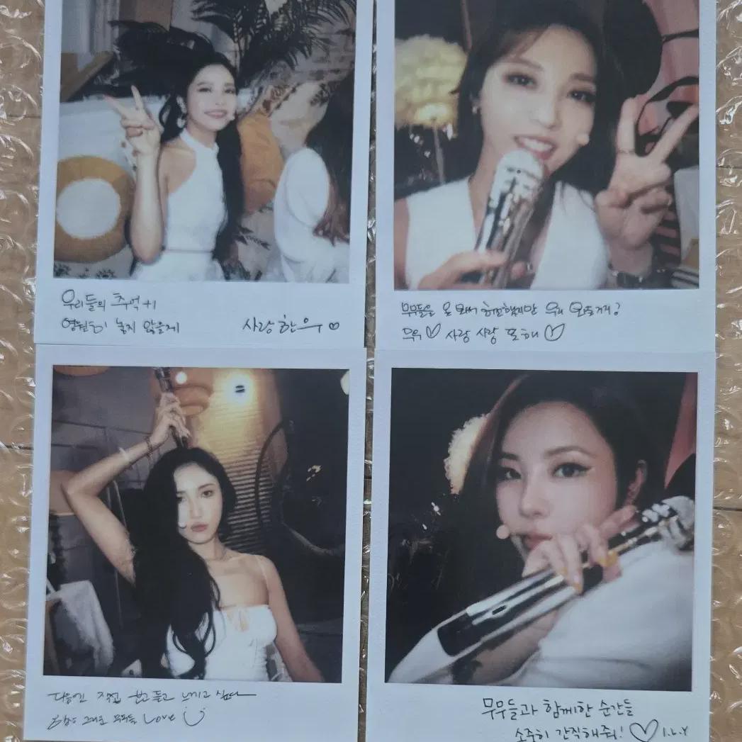 

Mamamoo DVD Полароидная фотокарточка 4 листа партия