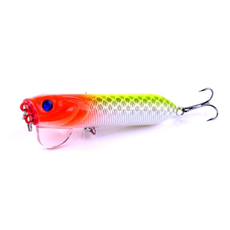 9,5 cm/17 g Popper Hard Bait Przynęty wędkarskie z kotwiczkami Long Casting Lure Fałszywa przynęta do słonej wody