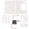 For Jetson Nano B01 A02 2GB Acrylic Case Development Board Universal Protective Shell with Cooling Fan