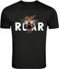 Roar Tijgerkop Typografie Grafisch T-shirt