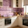 2Pcs Mosaic Wall Tile Stickers, 3D Self Adhesive Tile Stickers, Retro Waterproof And Oil-Proof Wall Decals, Peel And Stick Backsplash Decals