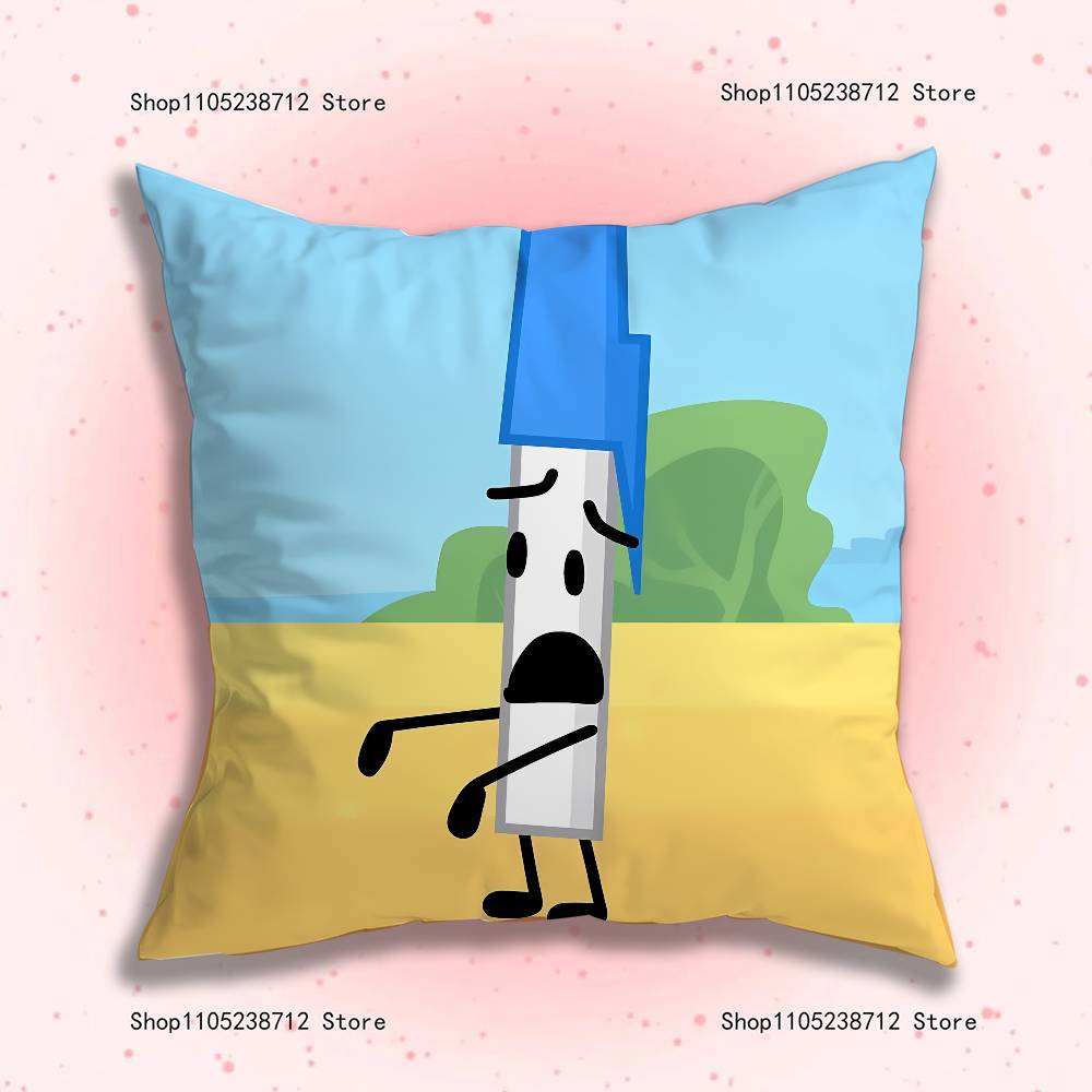 Bfdi B-Battle For D-Dream Islands Pillow Case Cushion Cover Home Decor Birthday Gift Pillowcover