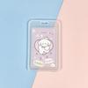 Ins Cute Transparent Lanyard Card Cover Student Bus Cards Case Cartoon Work Card Covers Credit Card Holder Id Holder with Rope