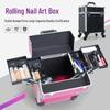 Professional Multi-Layer Aluminum Rolling Makeup & Beauty Tool Case