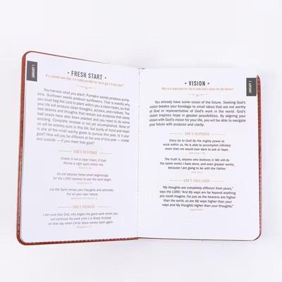 One Minute With God For Men: 365 Daily Devotional Book Daily Bible Reading & Prayer Planner With 365 Prompts Christian Gift