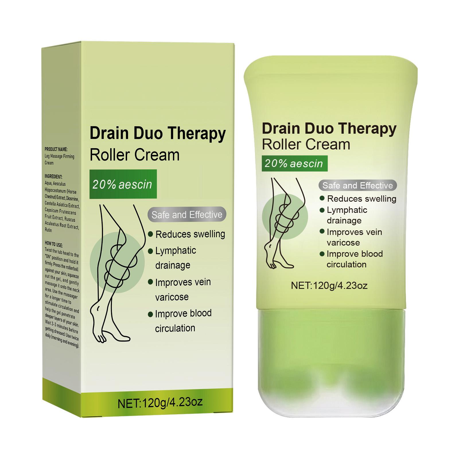 Gentle And Moisturizing, This Daily Care Cream With An External Roller Massage Protects And Nourishes Leg Skin