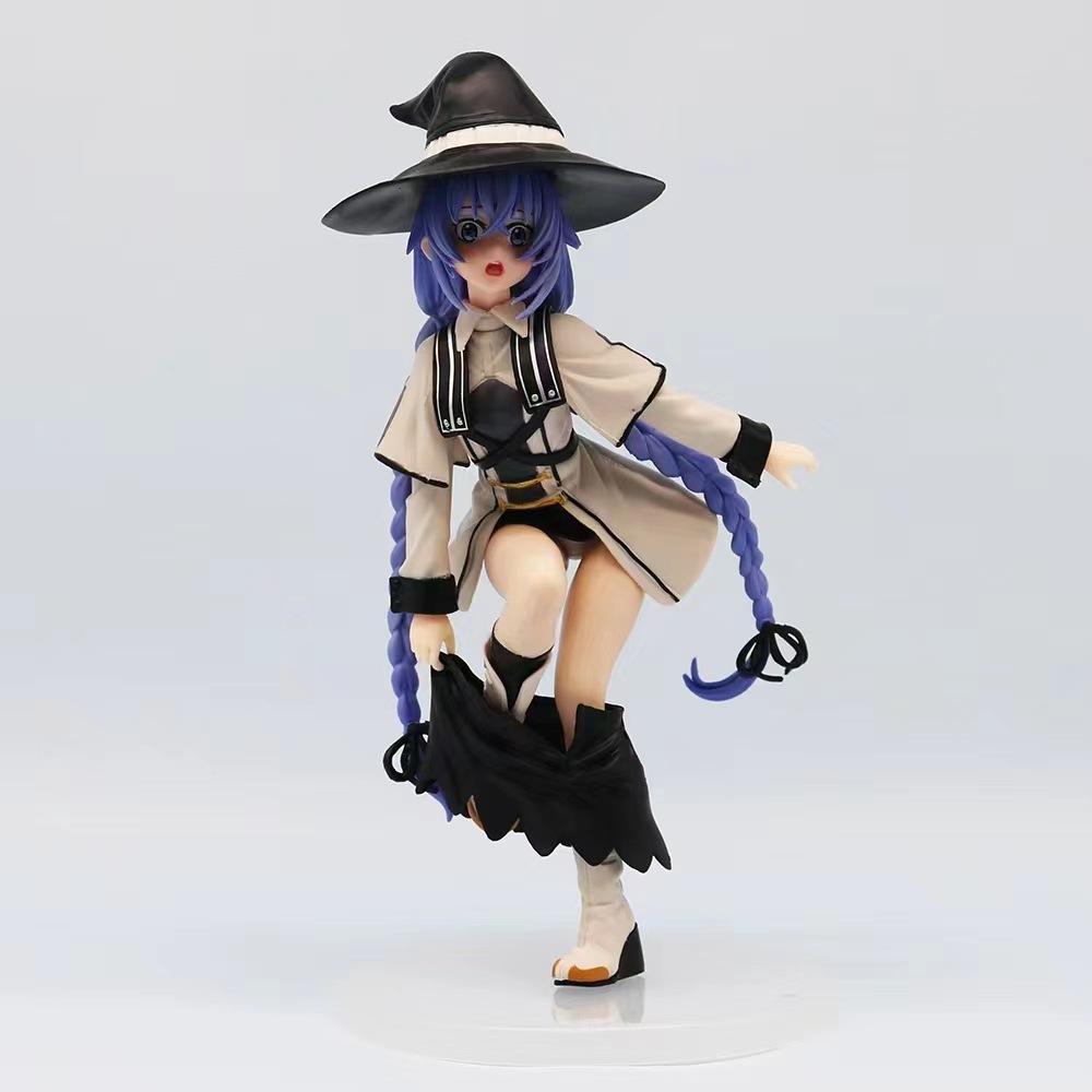 Magician Roxy Migurdia Action Figure Mushoku Tensei Jobless Reincarnation Anime PVC Collection Model Doll Toy
