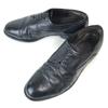 Lloyd Leather Plain Toe Dress Shoes Black Size 8.5F 27.0cm Made In Germany