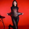 Women Sexy Fullbody Stockings 5D Ultra-Thin Oil Shiny Seamless Erotic Jumpsuit Pantyhose Transparent Elastic Night Club Wear