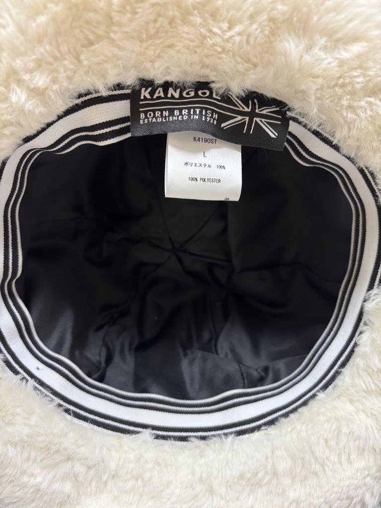 [USED] KANGOL White Bucket Hat