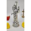 Lord Tirupati Balaji Kamal Silver Plated Idol for Car Dashboard | Lord Venkateswara Swamy for Diwali Decor