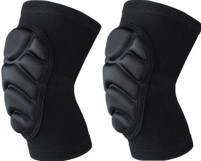 Aoakua Knee Shock Absorbing Sports Knee Left and Right Size L Pads, Protectors, Pads, Set, Black,