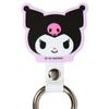 Sanrio Kuromi Shoulder Strap 582239 (Polyester, TPU, Acrylic, PVC, Steel)