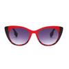 Cat Eye Sunglasses Women Men Classic Brand Mirror Stylish Sun Glasses Female Male Vintage Lens Personality Colors
