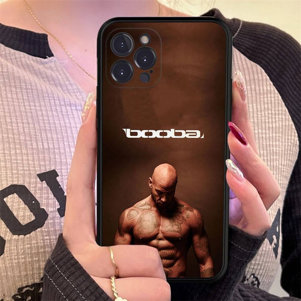 

Rapper B-Booba Phone Case For IPhone 17 16 15 14 13 12 11 Pro Max Plus Mini Soft Black Cover iPhone 12 pro
