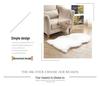 Stylish Warm Irregular Carpet: Bedroom, Window & Chair Mat, Sofa Cushion
