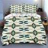 Geometric floral pattern. Bedding Duvet cover sets Duvet covers Pillowcases gifts (1 * Duvet Cover 2 * Pillowcases, without duvet insert)