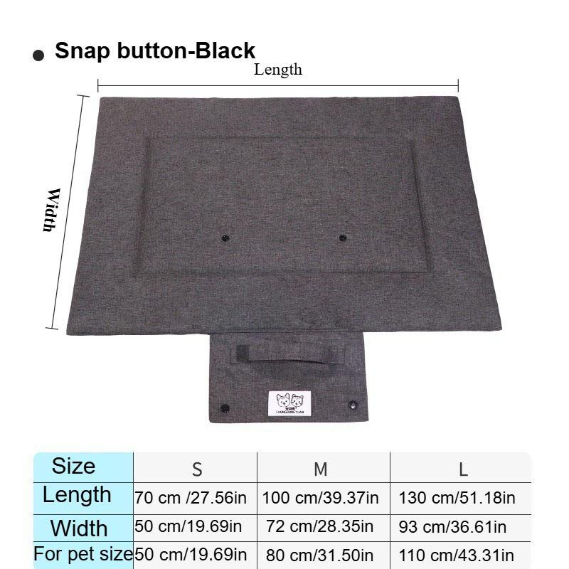 Teflon Waterproof Pet Outdoor Mat Portable Folding Cat and Dog Universal Cooling and Moisture-proof Mat Outdoor and Indoor Use S