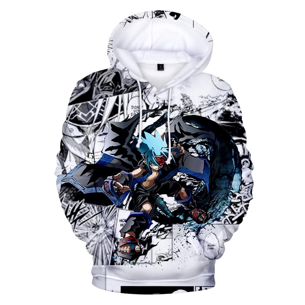 Cheap New Shaman King Hoodies Sweatshirt Men Women Anime Autumn Hoody Harajuku Kpop Sweatshirt