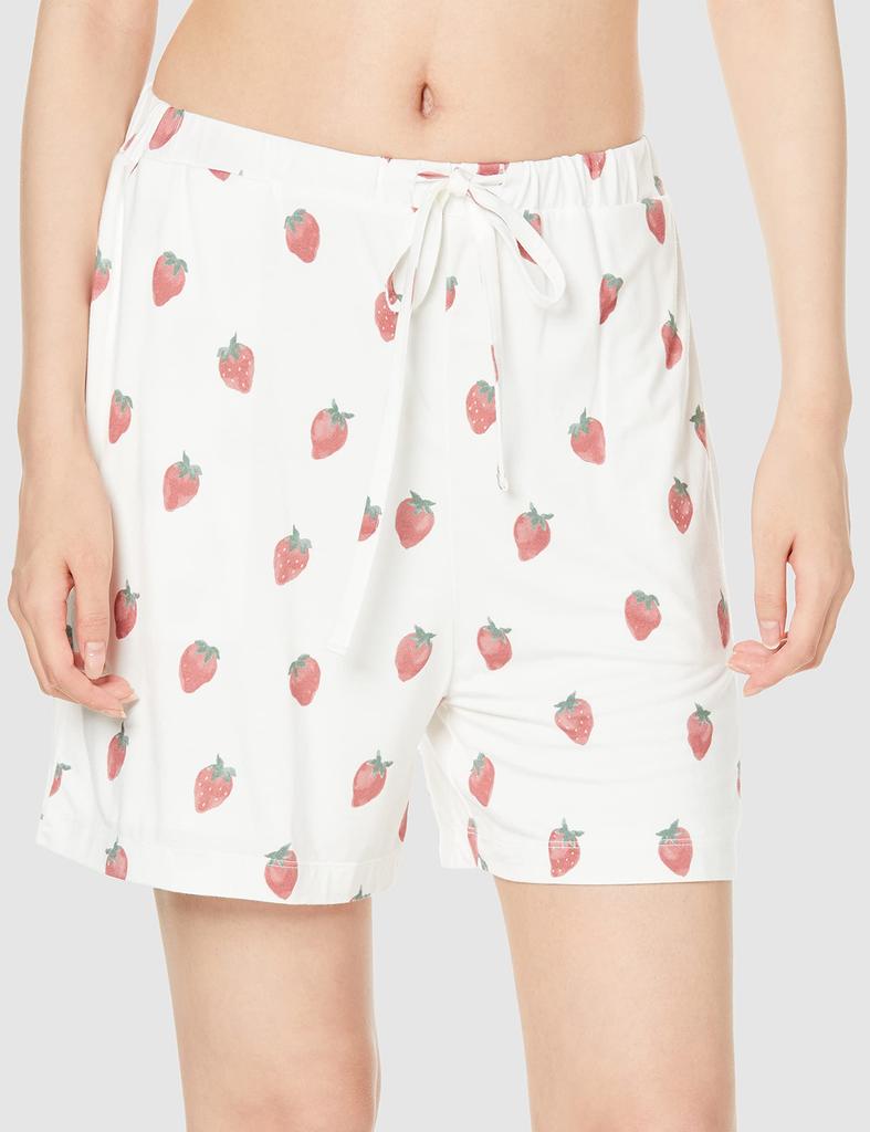 5 Motif Pattern Shorts PWCP212283 OWHT F [Gelato Pique] Women's