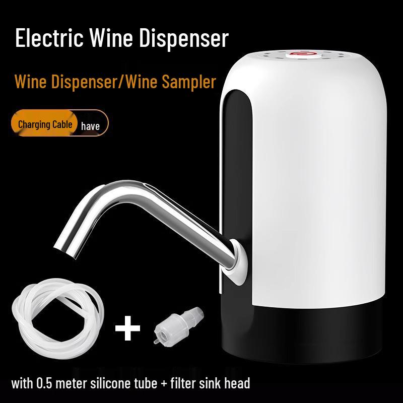 

Automatic Electric Wine Dispenser: Self-Priming Pump for Red Wine, Spirits, and More