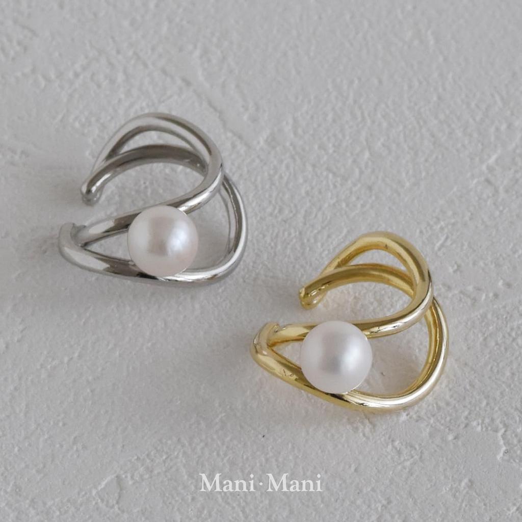 Akoya Natural 7mm Natural Luxury Ear Drawstring Care Cloth June Gift for New Made In Japan Mani Mani Pearls, Material, Pearls, Luster, Loop, Cuff,