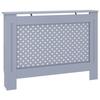 Cache-radiateur Anthracite - VIDAXL - MDF - Espace de rangement pour livres et ornements