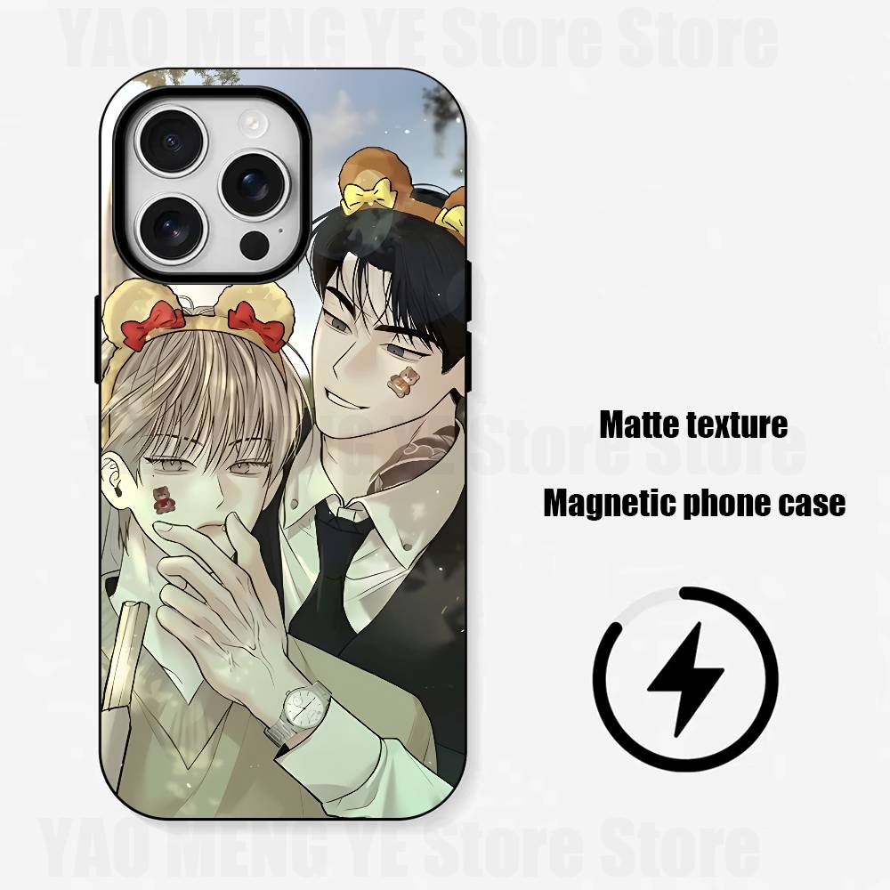 

M-Mondays S-Saviors Frosted Soft For Phone Case For Iphone 11,12,13,14,15,16,17 Pro Max XS Wireless Charge Magnetic Bumper Cover iPhone16plus
