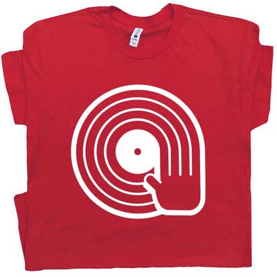 DJ Technics T Shirt Turntables Cool Beastie Vintage Vinyl Record Boys Men Women