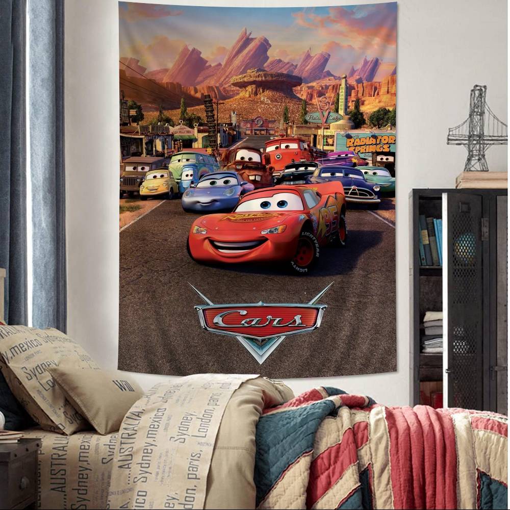 

CCars DIY Wall Tapestry Art Science Fiction Room Home Decor Wall Art Decor 74x94cm(29x37in)