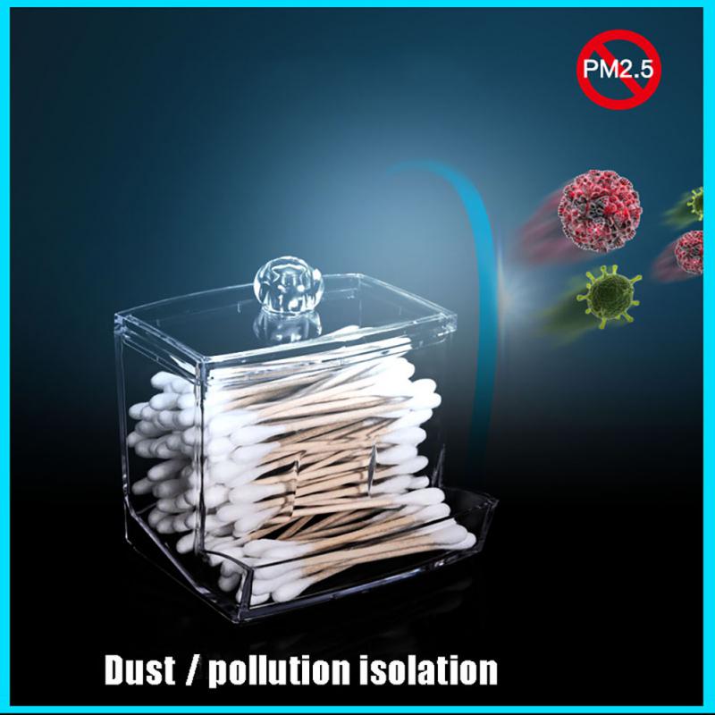 1/2/3PCS Cute Bear Cotton Pad Holder Cotton Swab Rod Storage Box Cosmetics Jewelry Bathroom Makeup Container Lipstick